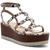 color Taupe, Vince Camuto | Vince Camuto Womens Pemolie Leather Studded Wedge Sandals