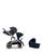 颜色: Ocean Blue, Cybex | Gazelle S 2 Single to Double + Cloud G Lux Travel System with Gazelle S 2 Cot