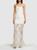 GIUSEPPE DI MORABITO | Laize Stretch Lace Long Dress, 颜色Milk White