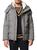 商品Marc New York by Andrew Marc | Howe Faux Fur Collar Puffer Jacket颜色GREY