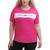 商品Tommy Hilfiger | Tommy Hilfiger Sport Womens Plus Fitness Running T-Shirt颜色Fuchsia