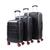 商品第1个颜色Black, American Green Travel | Andante Hardside Spinner Suitcase Luggage Set, 3 Piece