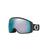 颜色: Dark Black, Oakley | Men's Flight Tracker M Snow Goggles, Mirror OO7105
