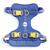 颜色: dark blue, THE LICKER STORE | Arlo Large Adjustable Soft Padded No Pull Pet Harness with 3 Buckles and 3 Leash Clips