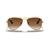 商品第3个颜色GOLD/BROWN GRADIENT, Ray-Ban | Ray-Ban Junior Sunglasses, RJ9506S AVIATOR MIRROR ages 4-6