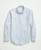 Brooks Brothers | Stretch Non-Iron Oxford Button-Down Collar, Mini Check Sport Shirt, 颜色Aqua