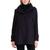 商品Ralph Lauren | Women's Hooded Walker Coat, Created for Macy's颜色Regal Navy