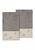 商品第2个颜色Dark Gray, Linum Home Textiles | BRAELYN 2PC Embellished Bath Towel Set