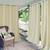 颜色: Ivory, Elrene Home Fashions | Connor Solid Indoor/Outdoor Curtain Panel, 52" x 108"