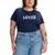Levi's | Trendy Plus Size Perfect Logo Cotton Short-Sleeve T-Shirt, 颜色Michelle Floral Naval Academy