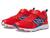 New Balance | Fresh Foam 650v1 Bungee Lace with Top Strap (Little Kid/Big Kid), 颜色Team Red/Night Sky