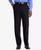 颜色: Black, Haggar | JMH Men's 4-Way Stretch Classic Fit Flat Front Dress Pant