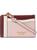 商品Kate Spade | Morgan Color-Blocked Saffiano Leather Coin Card Case Wristlet颜色Dogwood Pink Multi