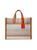 color YELLOW MULTI, Kate Spade | Manahttan Stripe Woven Tote