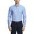 商品Tommy Hilfiger | Men's No-Tuck Slim Fit Stretch Dress Shirt颜色Lagoon