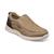 商品Nunn Bush | Men's Conway Canvas Moc Toe Slip-On Loafer颜色Khaki