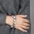 颜色: Grey, Saachi Style | Cosmo Pearl Strand Bracelet
