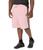 color Wonder Mauve/Black, Adidas | Big & Tall Essentials Fleece 3-Stripes Shorts