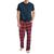商品Nautica | Men's 2-Pc. Classic-Fit Solid T-Shirt & Plaid Flannel Pajama Pants Set颜色Navy