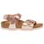 商品Birkenstock | Birkenstock Rio Sandals - Girls' Toddler颜色Metallic Copper/Tan