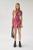 商品Urban Outfitters | UO Dottie Collared Mini Dress颜色Pink
