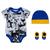 color White/Black, Jordan | Jordan Hat Bodysuit Bootie 3 Piece Set - Boys' Infant