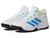 color White/Pulse Blue/Black, Adidas | Adizero Club Tennis (Little Kid/Big Kid)