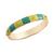 颜色: Green, On 34th | Gold-Tone Crystal & Color Block Bangle Bracelet, Created for Macy's