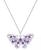 颜色: Amethyst, Macy's | Blue Topaz (2-1/4 ct. t.w.) & Lab-Grown White Sapphire (1/5 ct. t.w.) 18" Pendant Necklace in Sterling Silver (Also in Amethyst)