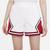 color White/University Red, Jordan | Jordan Essential Diamond Shorts - Women's