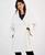 颜色: Winter White, Via Spiga | Women's Belted Hooded Shawl Wrap Coat