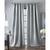 颜色: Grey, Martha Stewart | Milan Poletop Curtain Panel, 50" x 95", Created For Macy's