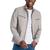 商品第3个颜色Bone, Michael Kors | Men's Perforated Faux Leather Hipster Jacket, Created for Macy's