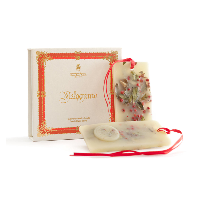 颜色: 石榴, Santa Maria Novella | 圣�玛利亚 1221系列手工香薰蜡片（2片装）