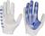 颜色: White/White/Game Royal, Jordan | Jordan Adult Jet 7.0 Football Gloves