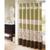 颜色: Green, Madison Park | Serene Floral Embroidered Shower Curtain, 72" x  72"