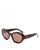 商品Givenchy | Unisex Cat Eye Sunglasses, 57mm颜色Havana/Brown
