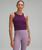 颜色: dramatic magenta, Lululemon | Ebb to Street Cropped Racerback Tank Top