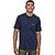 color Classic Navy, Patagonia | Patagonia Men's Line Logo Ridge Pocket Responsibili-Tee Short Sleeve T-Shirt