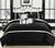 商品第1个颜色BLACK, Chic Home Design | Vermont Comforter Set