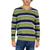 商品Club Room | Men's Striped V-Neck Sweater, Created for Macy's颜色Pine Brook