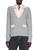 商品Sandro | Nea Wool-Blend Cable-Knit Sweater颜色LIGHT GREY