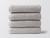 颜色: fog, Coyuchi | Cloud Loom Organic Bath Towel Set/4