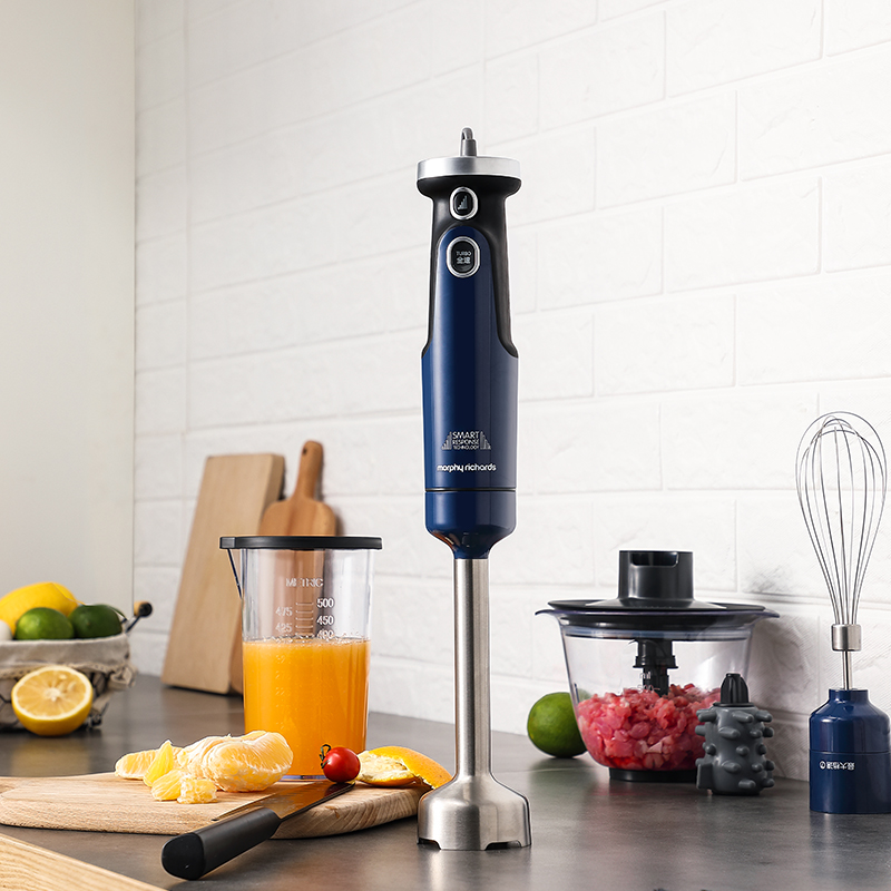 商品第2个颜色轻奢蓝, Morphy Richards | 料理棒婴儿宝宝辅食机MR6006电动小型手持式家用搅拌器料理机