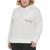 商品Calvin Klein | Plus Size Logo Cotton Hooded Sweatshirt颜色Cloud/java