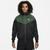 颜色: Black/Green, NIKE | Nike Woven Windrunner Lined Hooded Jacket - Men's