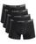 颜色: Deep Black, Alfani | Men's 4-Pk. Moisture-Wicking Cotton Trunks, Created for Macy's