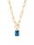 颜色: DEC, brook & york | Mackenzie 14K-Yellow-Gold Vermeil & Birthstone Pendant Necklace