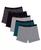 颜色: Slate Gray Calvin, Calvin Klein | Big Boys Stretch Boxer Brief, Pack of 5