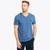 颜色: nrf union blue, Nautica | Mens Premium Cotton V-Neck T-Shirt